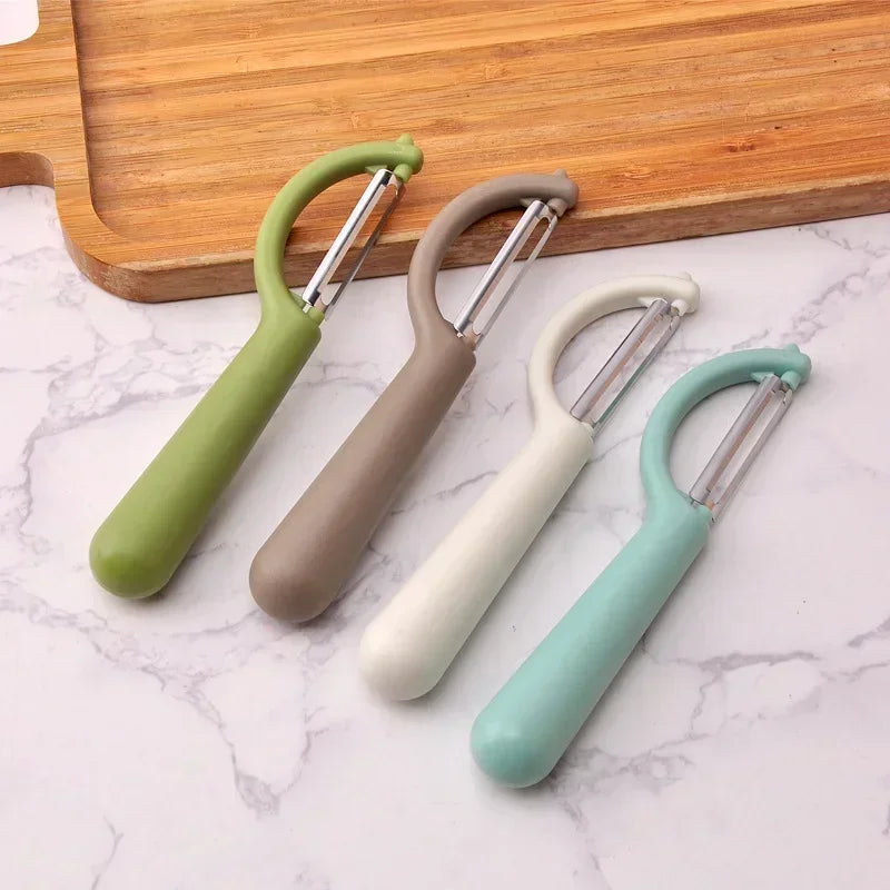 1 Pcs Stainless Steel Fruit Vegetable Peeler Potatoes Peelers Carrot Peeling Tool Fruit Scraper Kitchen Gadget Accessories