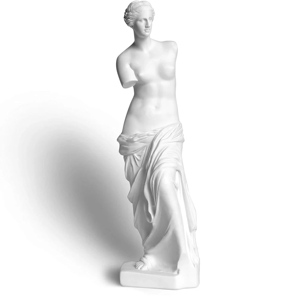 Resin Greek Mythology Figurine Venus de Milo Statue Aphrodite Sculpture, Goddess Figurine, Art Decor, Home or Office Decorations