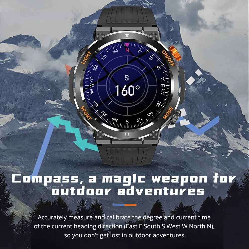 [2023] Colmi V68 1.43’’ Amoled Display Smartwatch 100 Sports Modes Compass Flashlight Men