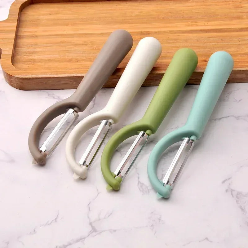 1 Pcs Stainless Steel Fruit Vegetable Peeler Potatoes Peelers Carrot Peeling Tool Fruit Scraper Kitchen Gadget Accessories