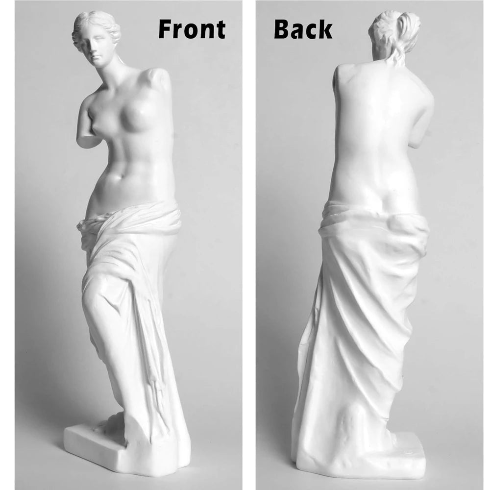 Resin Greek Mythology Figurine Venus de Milo Statue Aphrodite Sculpture, Goddess Figurine, Art Decor, Home or Office Decorations