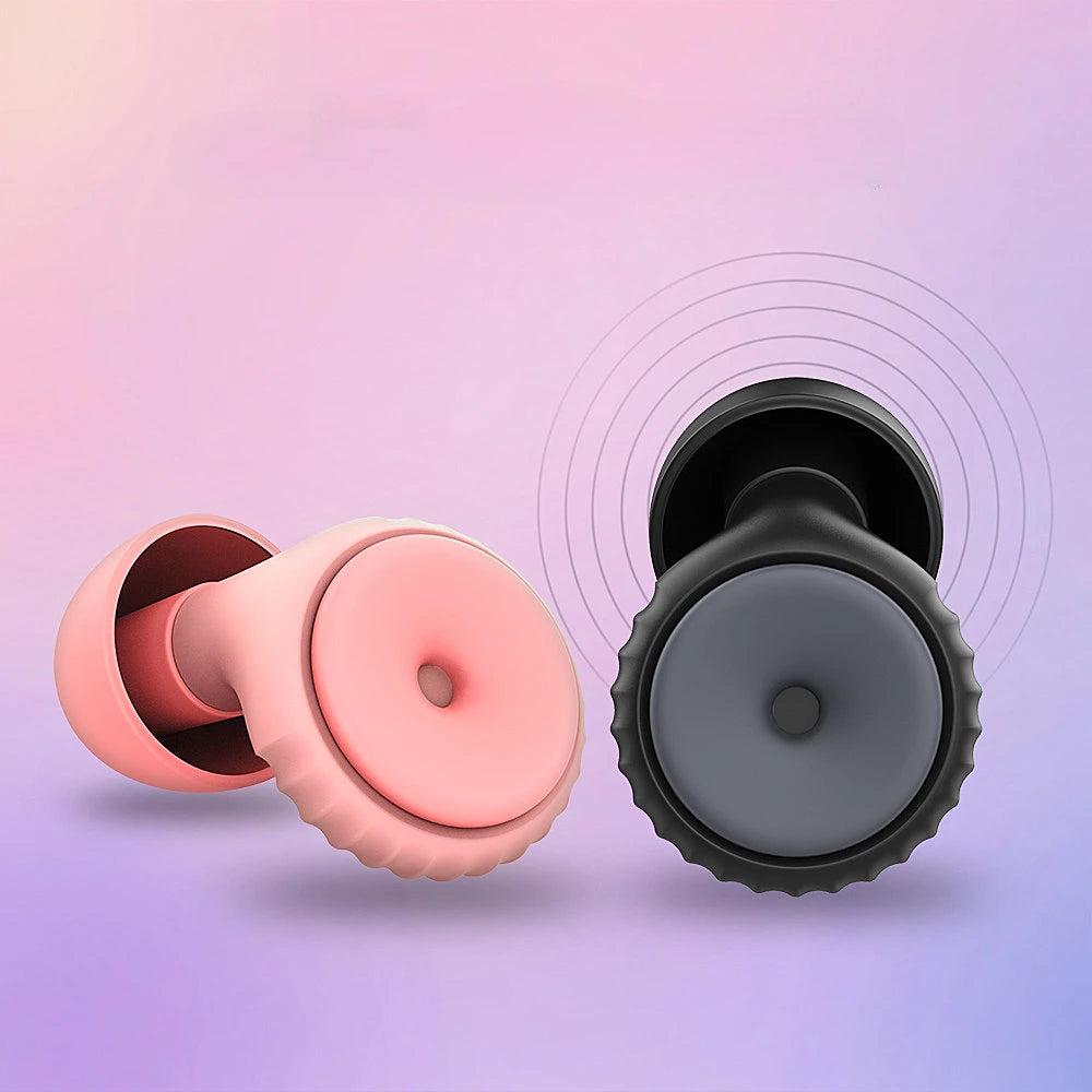 1 Pair Soft Silicone Noise Reducing Earplugs Reusable Waterproof Swim Earplug Concert Ear Plug Sound Insulation Ear Protectors