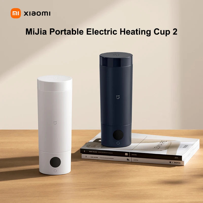 XIAOMI Mijia New Portable Electric Kettle 2 Thermos Cup Fast Water Boiler 350ml Smart Temperature Insulated Kettle Travel